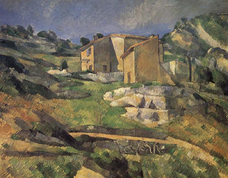 Maisons a L-Estaque, Paul Cezanne